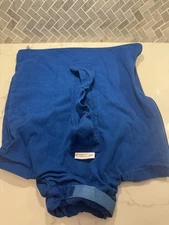 Cat-In-The-Bag Cozy Comfort Cat Carrier Sz L Royal Blue Cotton Canvas Sturdy