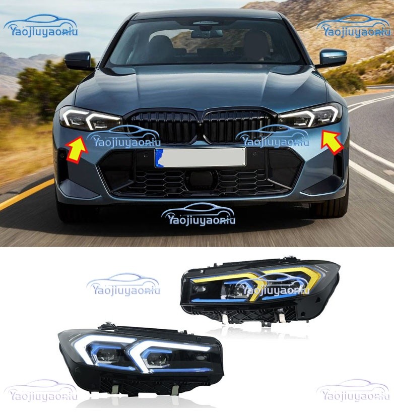 Upgrade To LED Laser Headlight For 2022-2025 BMW 3 Series G20 G21