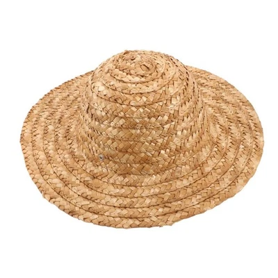 Chapeau Paille Bébé Peignez Votre Propre De Fête Les Filles Décorent Ton - Photo 1/4