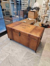 Baule cassapanca design vintage industriale shabby chic etnico loft ferro