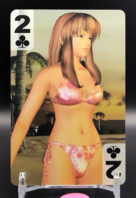 Hitomi Dead or Alive Xtreme Beath Volleyball Spielkarte Japanese Clover 2
