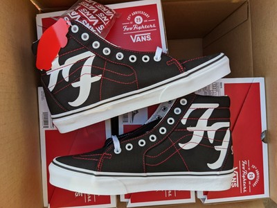 VANS FOO FIGHTERS SK8-HI 25th Anniversary Limited New US Men 11 12 SHIPS  TODAY | eBay