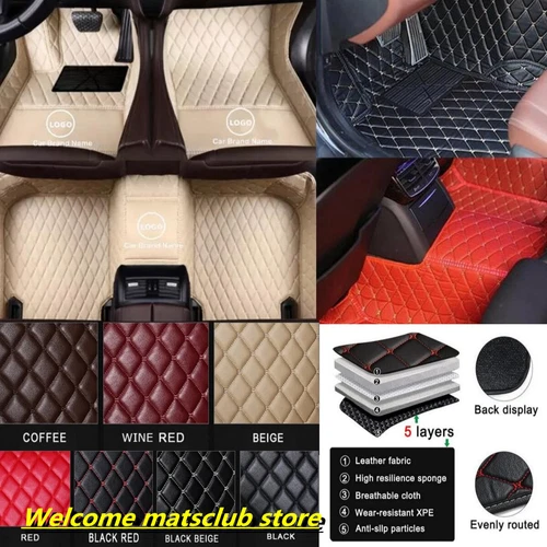 Alfombrillas impermeables para automóviles Jaguar XE XF XJL XK - Imagen 6 de 37