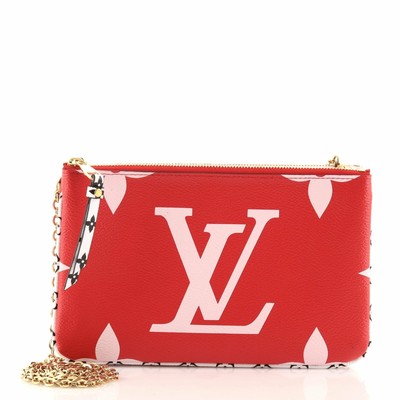 louis vuitton double pochette
