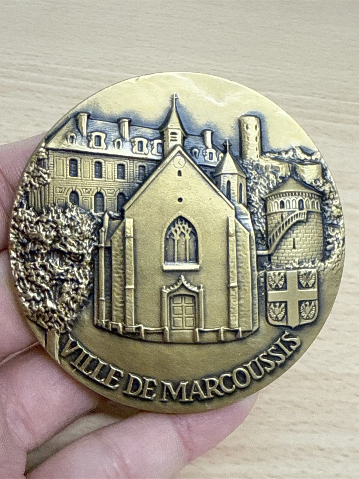Médaille Ville De Marcoussis En Bronze