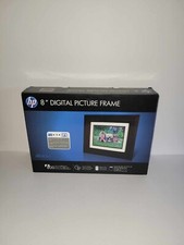 HP 8-inch Digital Picture Frame DF840p1 Clock Calendar