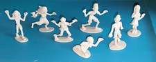 Light Gray ZOMBIE LOT of 7 male and female zombies loose