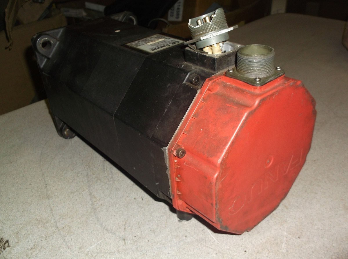 GE Fanuc AC Servo Motor Model 20S A06B-0502-B002 2000 RPM 3-Phase
