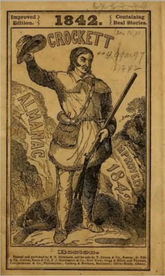 THE DAVEY CROCKETT ALMANACK 10 Unique Issue Collection On USB Flash Drive