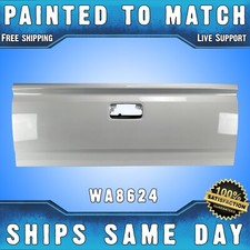 New Painted *8624 White* Tailgate Shell For 2014-2019 Chevy Silverado Gmc Sierra