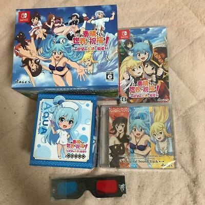 A Closer Look at the Limited Edition KonoSuba Game for the Nintendo Switch!