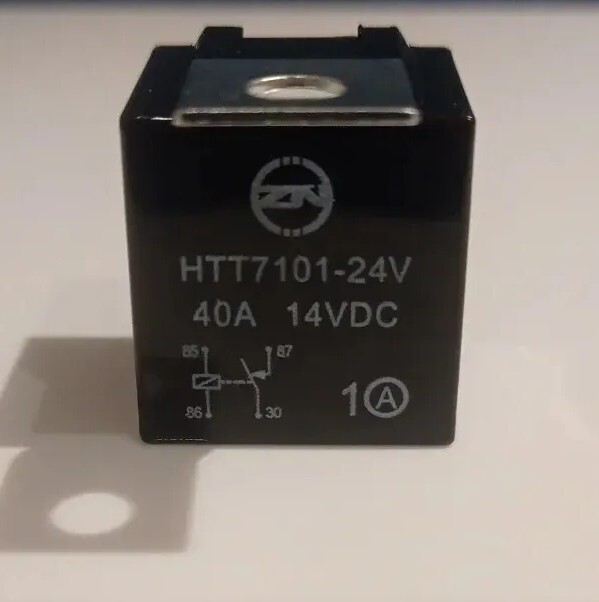 Automotive 4 Pin Wiring / Harness Relay HTT710124V 40A 14VDC