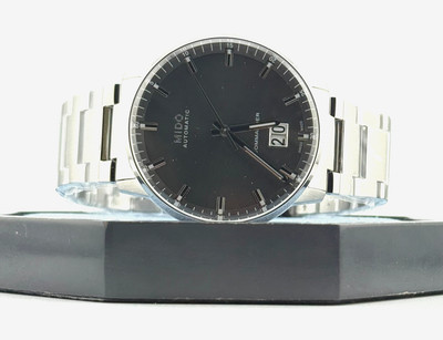 Mido Commander Big Date M021.626.11.061.00 Anthracite Dial Brand New In Box
