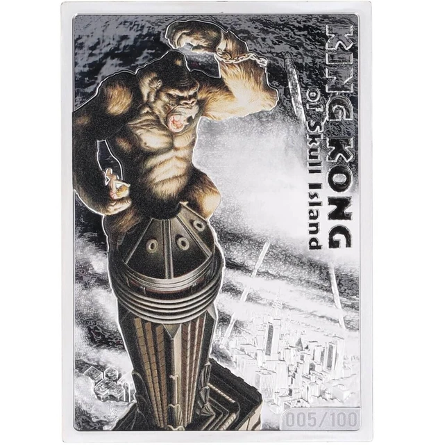 Ebay Live 25.19  2024 King Kong of Skull Island 1 oz Colorized Silver Coin