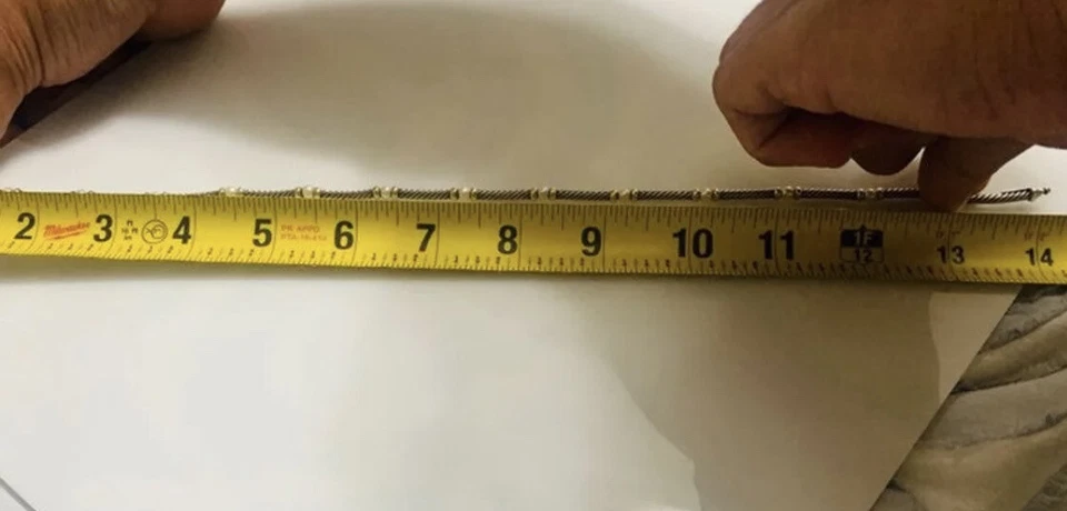 Collar de cable clásico estación de perlas David Yurman en oro amarillo y plata de 14 K Foto 4 de 4