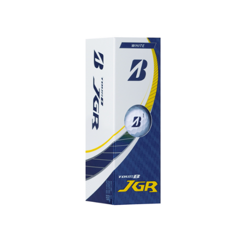 BRIDGESTONE TOUR B JGR 3 Piece Golf Ball White 2023 Model 1 Dozen