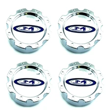 Set of 4 Moto Metal MO950 MO951 MO953 Chrome Wheel 8 Lug Center Cap 353K133H 3.5