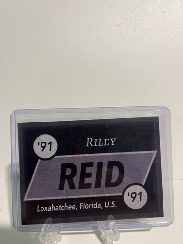 RILEY REID ADULT FILM STAR CUSTOM ART TRADING CARD NOVELTY - Picture 2 of 2
