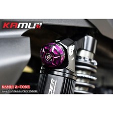 KAMUI RR Suspension Shock Absorber Adjustment Knob Fits For All Motorcycl Purple