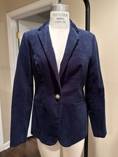 J. CREW F4719 Campbell Blazer in Corduroy - Size 8 - NWT - Rt 168