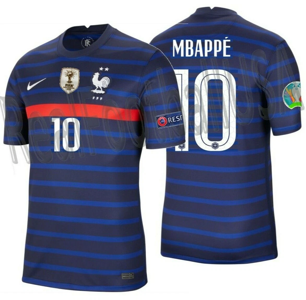 NIKE KYLIAN MBAPPE FRANCE HOME JERSEY EURO 2020 2021 eBay