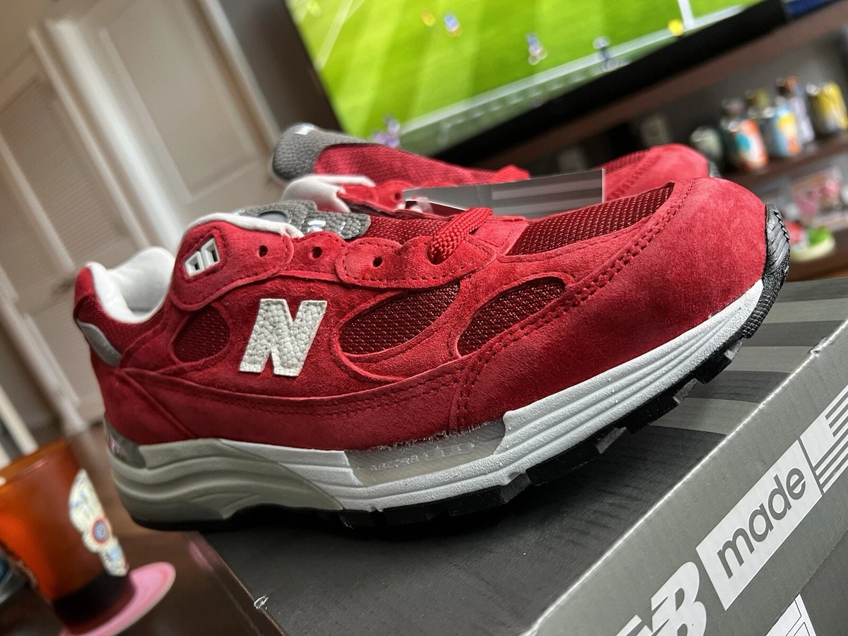 New Balance Kith x 992 Made in USA Kithmas Collection - Team Red