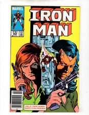 Marvel Comics Iron Man Volume 1 Book #203 Newsstand Edition VF
