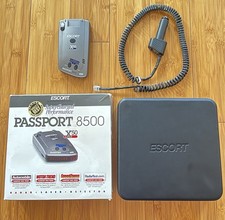 Escort Passport 8500 X50 Radar Laser Detector W/ Case READ DESCRIPTION