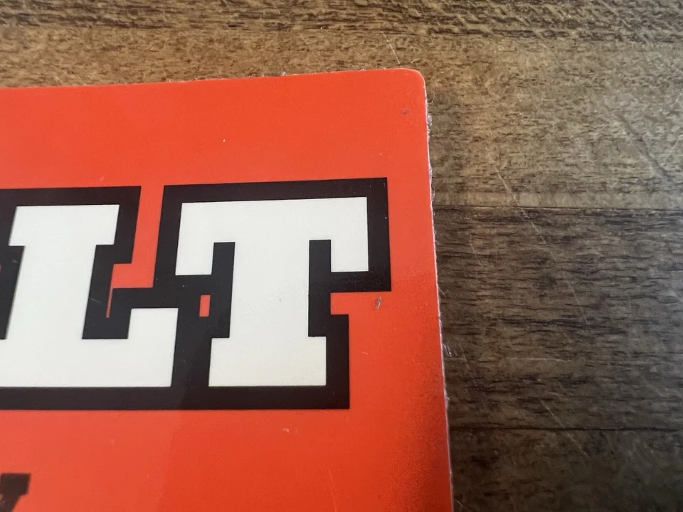 Vintage Almost Skateboards  Cooper Wilt Radio Sticker Blind Plan B Powell Haslam - Image 4 of 4