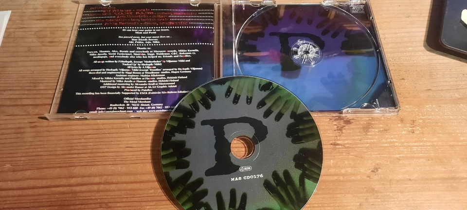 Painflow - "audio-visual-aids" - Original 1st press CD von 1999 - Bild 2 von 3