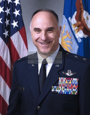 MAJOR GENERAL DAVID J. SCOTT OFFICIAL PORTRAIT 11X14 PHOTO