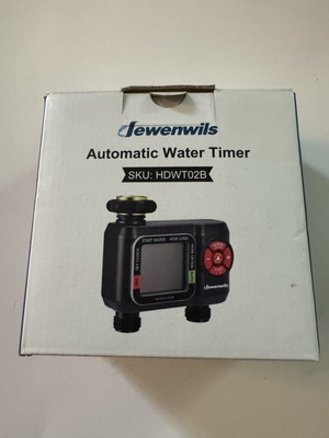 DEWENWILS 2-Zone Water Hose Timer Programmable Sprinkler Timer