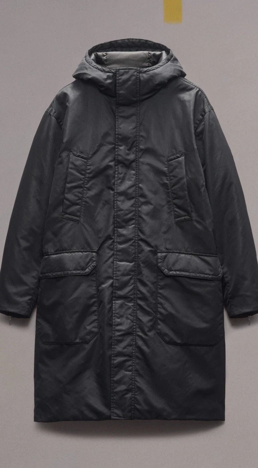 Abrigo de Lona de Nylon Rag & Bone Clint - Talla Grande XS, Negro, Plumón Plumón, OG $798 Foto 2 de 4