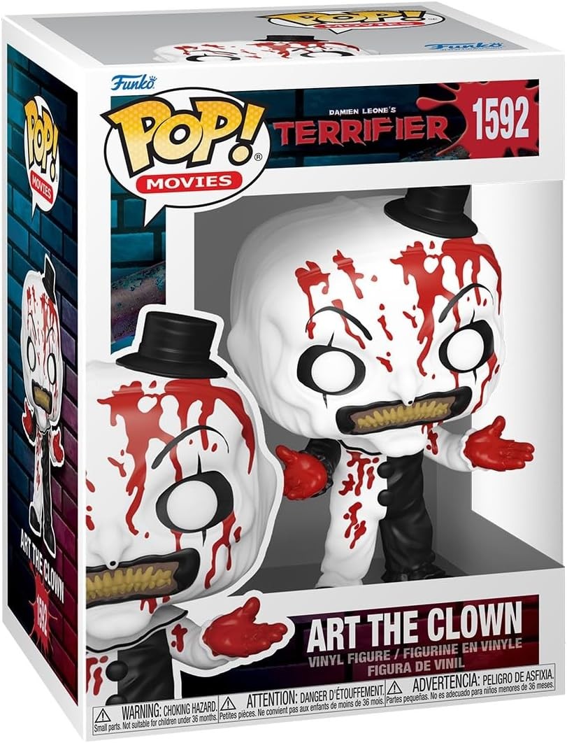 Funko POP&excl; Movies&colon; Terrifier 2 - Art The Clown - Bloody - Collectable Vinyl