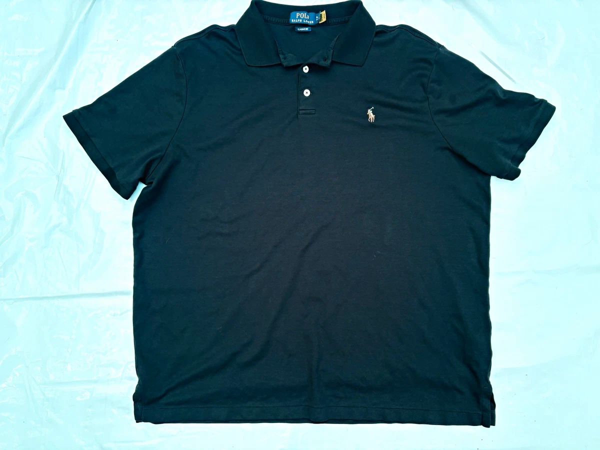 Polo Ralph Lauren Black Polos for Men for sale | eBay