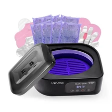 216Pcs Paraffin Wax Bath Kit Digital Warmer for Hands Feet Arthritis Pain Relief