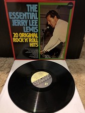 Jerry Lee Lewis The Essential 20 Original Rock N Roll Hits Vinyl LP
