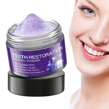 Teeth Restoration Mineral Powder Natural Brightening Polishing Teeth Polite