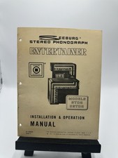 Seeburg STD2 ESTD2 Entertainer Installation & Operation Manual # 458595