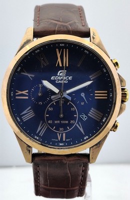Casio Analog Wristwatch A fashionable timepiece dual sub-dials