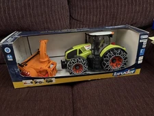 Bruder CLAAS Axion 950 tractor snow blower