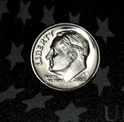 2002 Silver Proof Dime Roosevelt Deep Cameo 90% Silver Gem .072 oz Silver 0.9