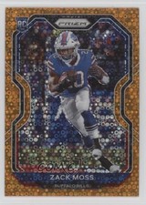 2020 Panini Prizm Rookie Orange Disco Prizm Zack Moss #311 0jk3