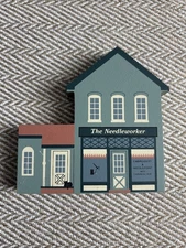 Cat's Meow Village - Series XIII: Needleworker Vintage Shelf Sitter 1995