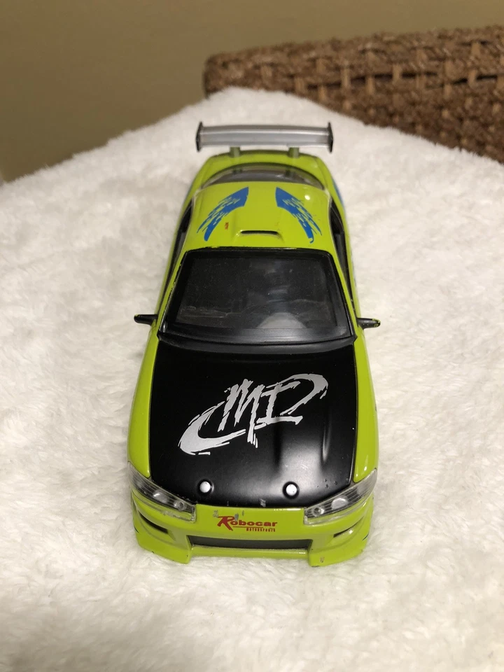 Fast Furious Ertl 1995 Mitsubishi Eclipse Racing Champions 1/24 scale Die Cast - Image 2 of 4