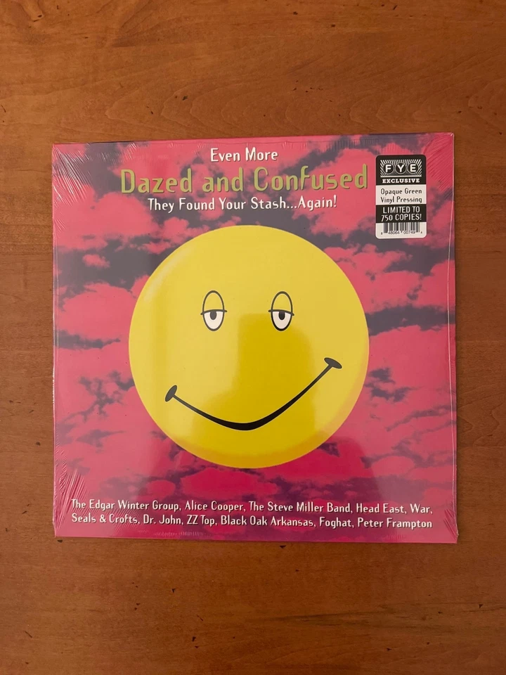 DAZED AND CONFUSED MORE -LP - FYE EXCLUSIVE LE OF 750 - GREEN VINYL - RARE - NEW - Image 3 of 4