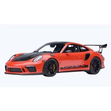 78177 1/18 Porsche 911 (991.2) GT3 RS Weissach Package Orange/Carbon Black