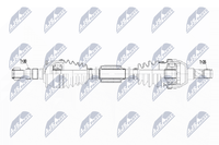 Antriebswelle NTY NPW-PL-071 FüR Opel Astra Caravan P10 Cdti
