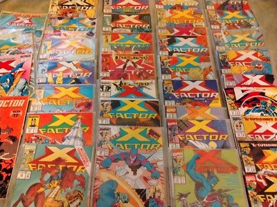 X Factor Comic Book Lot Of 36 Marvel #18 #20 #99 #30-32 #48-54 #56-60 #83-85 