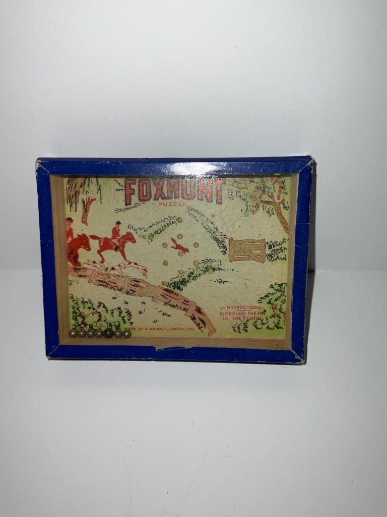 POPULAR PUZZLES FOXHUNT パズルジャーネット FOXHUNT PUZZLE The R.J. Journet LONDON SERIES OF POPULAR PUZZLES